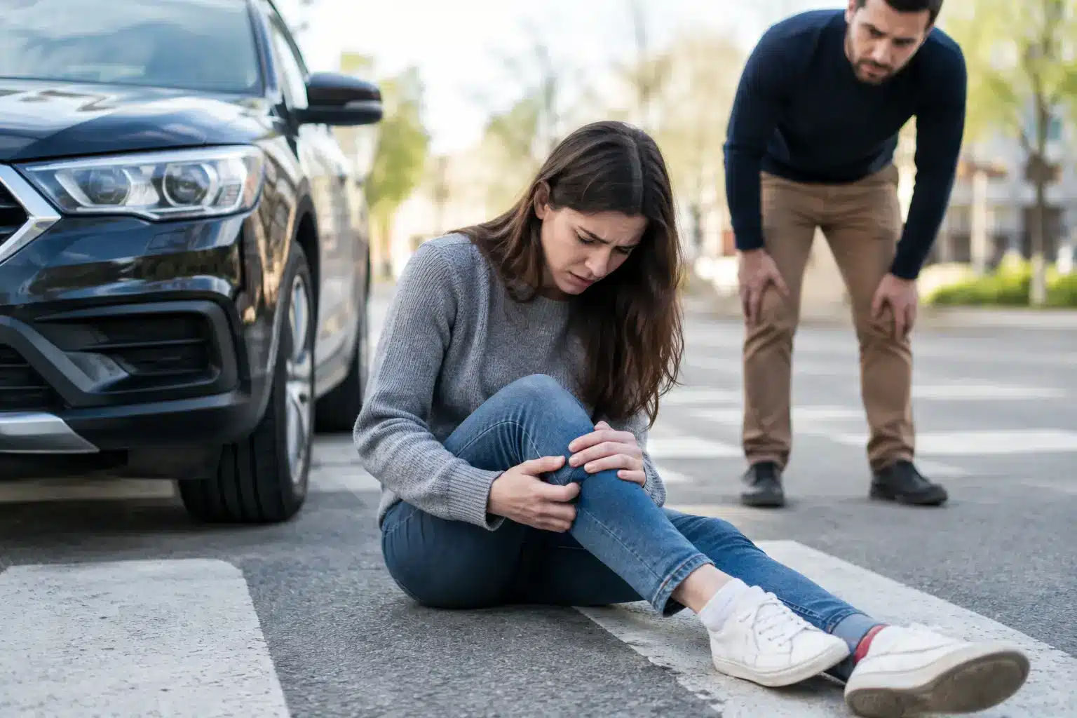 Featured image for “Can a Pedestrian Sue Driver After a Michigan Crash?”